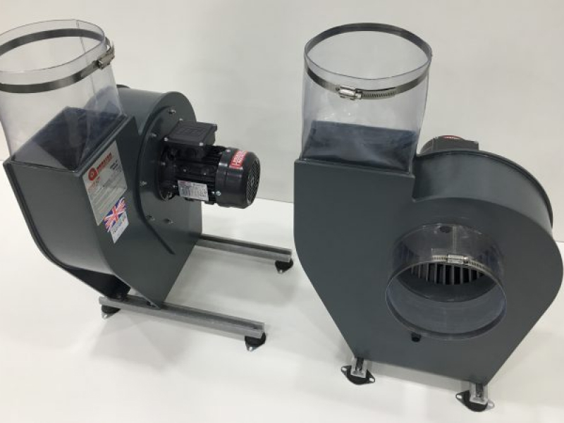 The plastic centrifugal fans provide fume cupboards with an impressive corrosion resistant system.