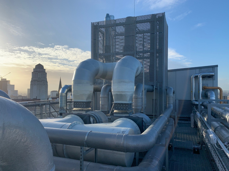 GRP is employed to fortify our uPVC ductwork and related products.