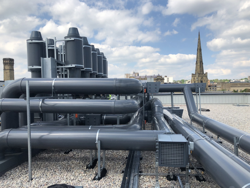 Our high-performance plastic ductwork solutions are purposefully designed for fume and exhaust applications in demanding industrial environments.