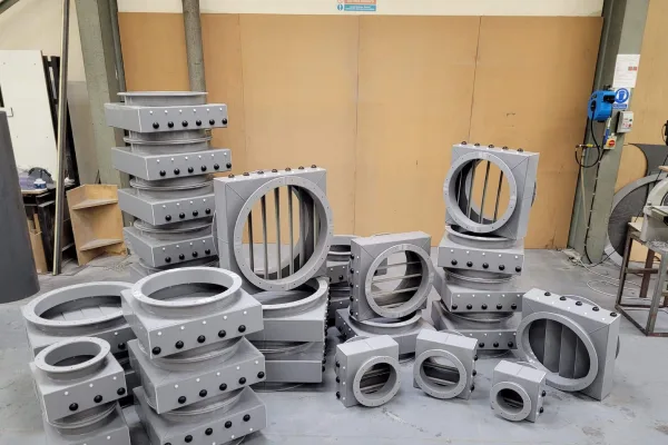 Polypropylene Non-Return Dampers for Ductwork