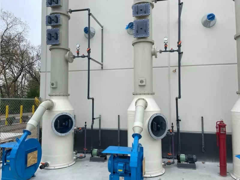 Wet Scrubber Recirculation Tanks