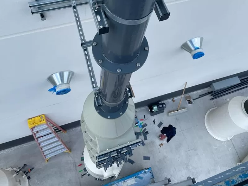 Wet Scrubber Stack