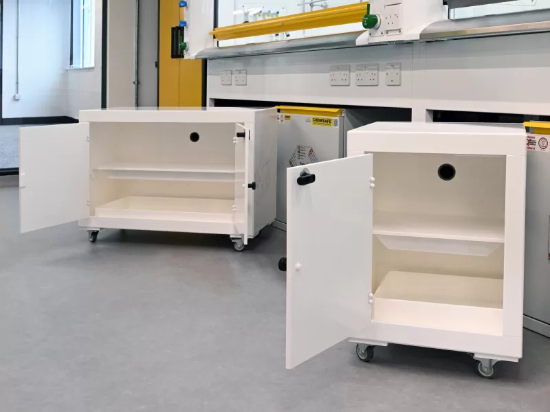 Polypropylene Chemical Storage Cabinets