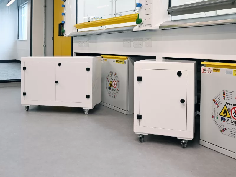 Polypropylene Chemical Storage Cabinets